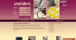 Desktop Screenshot of moderni-kusove-koberce.levne-koberce.cz